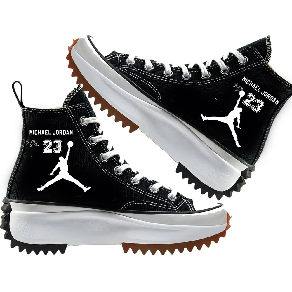 

Холщовые кроссовки MJ23 с козьей звездой