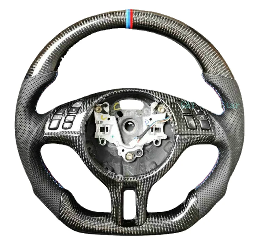 

For BMW E38 E46 E53 E46 M3 100% Real Carbon Fiber Car Steering Wheel