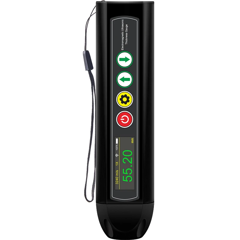 

Electromagnetic Ultrasonic Thickness Gauge Portable Metal Surface Thickness Gauge Pocket Pen Type Thickness Gauge