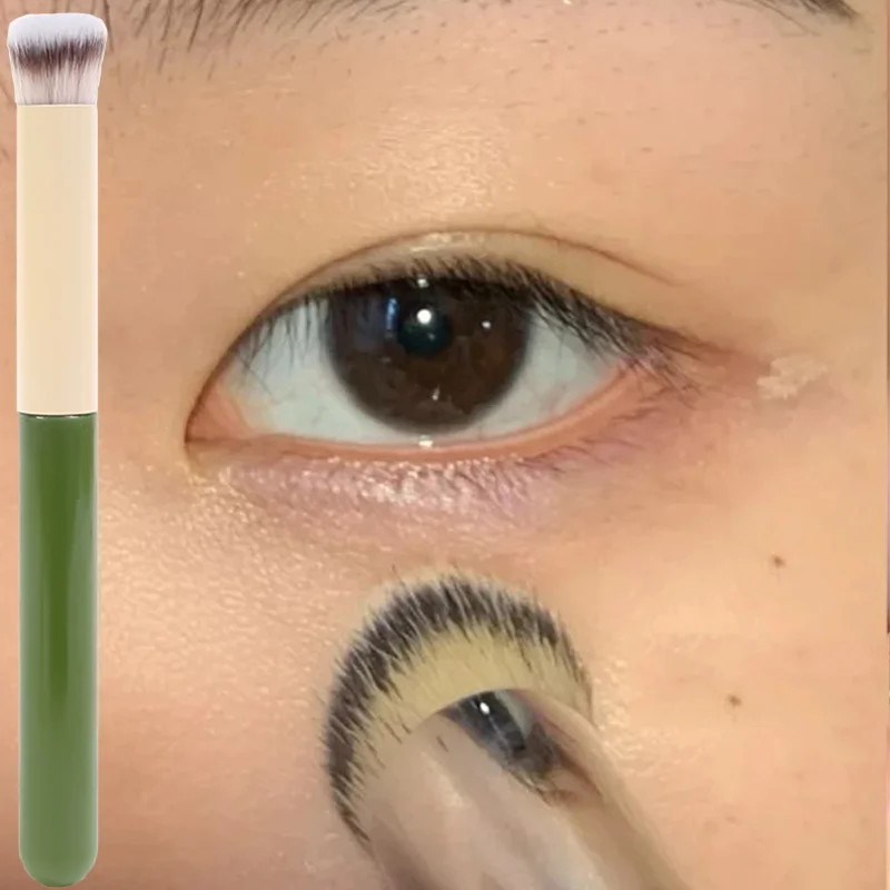 

Portable Makeup Brushes Concealer Lipstick Smudge Seamless Cover Dark Circle Liquid Cream Cosmetics Contouring Brush Beauty Tool