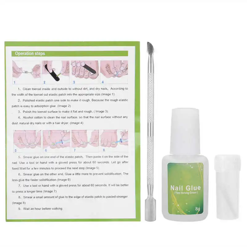 

Nail Tools 4Pcs Toenail Paronychia Correction Recover Ingrown Toe Nail Fixer Corrector Pedicure Tool Set Nails Accessoires