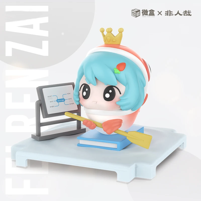 

Moe Fun Fairy's Daily Work Series Blind Box Toys Anime Figure Action Surprise Box Caja Ciega Myxtery Box for Girl Birthday Gift
