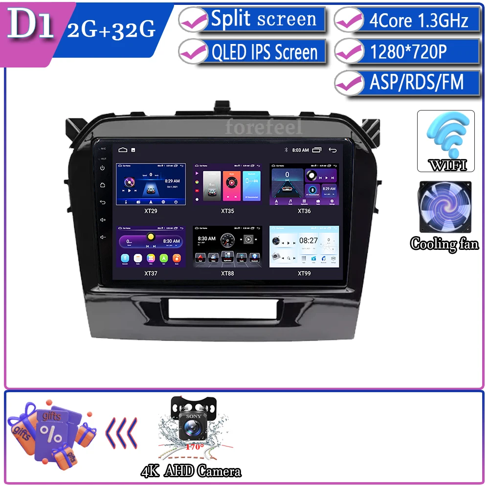 

Android 15 для Suzuki Vitara 2017-2020 Мультимедийная навигация DVD NO 2DIN GPS HDR QLED плеер Автомобильная стереосистема Carplay Радиоэкран