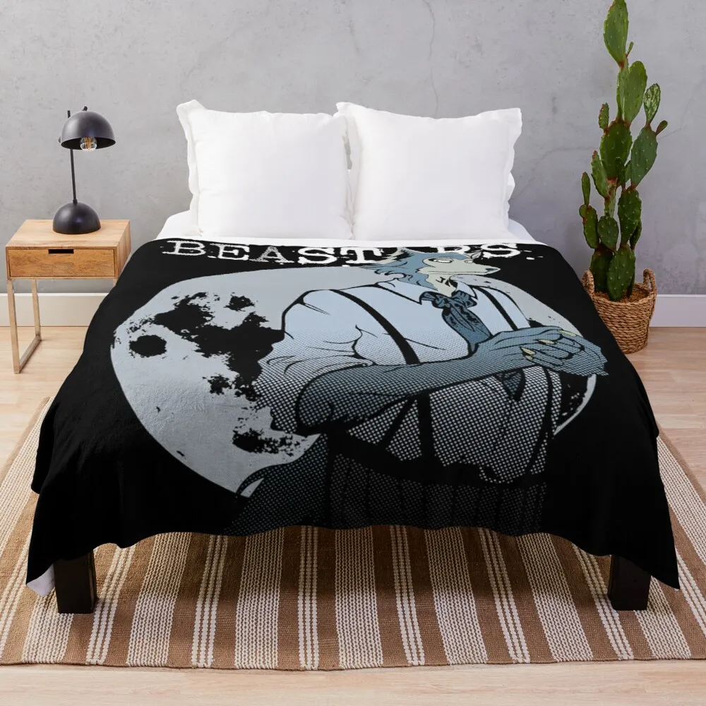 

Flannel Baphomet Hypebeast Decor Beastars Throw Blankets