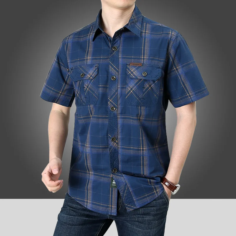 Рисунок 3 - Рубашка мужская с коротким рукавом