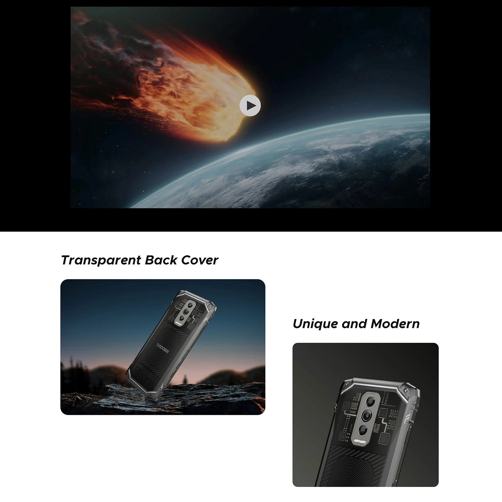 Смартфон DOOGEE Blade 10 8 + 256 ГБ 5150 мАч 6 56 дюйма Android 14