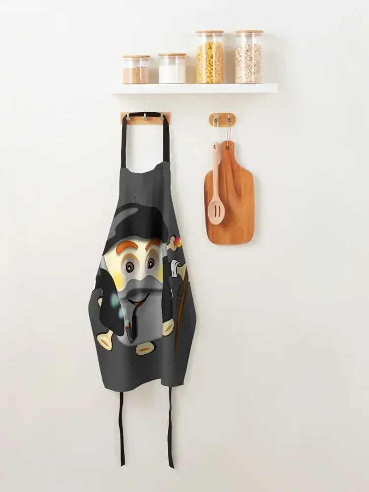 Olentzero Duaadi. Баскское Рождество от los Simonsitos Фартук художника для мужчин стрижки