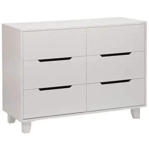 

Drawer Double Dresser, White