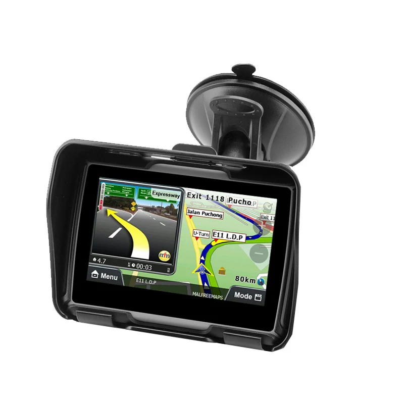 GPS Navigation for Car, 4.3 Inch Touch Screen Voice Reminding Vehicle tracker gps Navigator Newest Worldwide Map