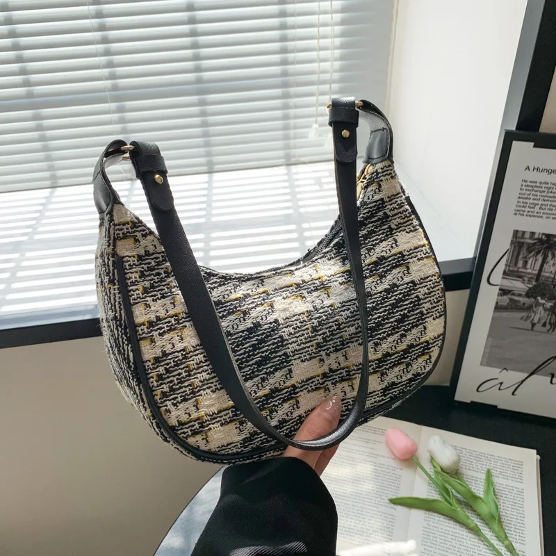 

Crossbody the Tote Bags for Women Hobos Designer Luxury Handbag Mini Messenger Shoulder Canvas Women's Bag 2022 Trend Aesthetic