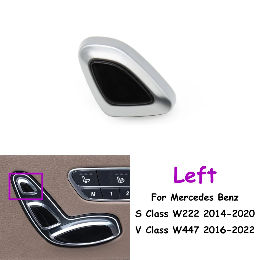 

W222 W447 X222 Кнопка регулировки подголовника левого и правого сиденья, замена для Mercedes BENZ S V Class Maybach C217 S320 S350