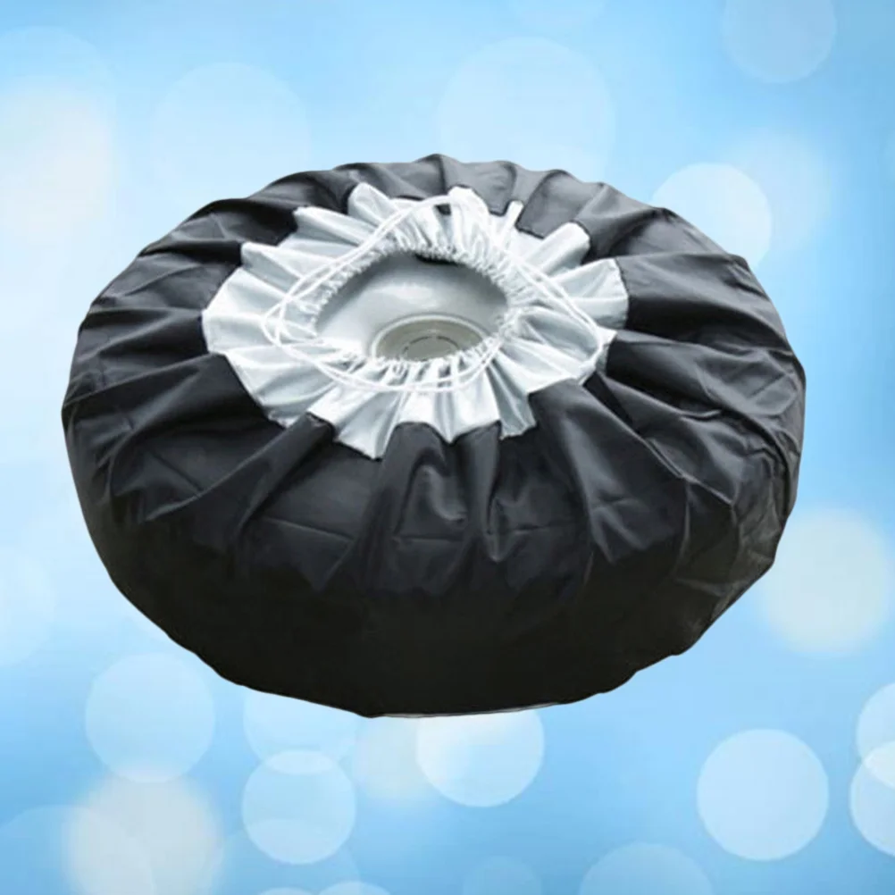

1pc Car Tire Covers Trailer Tire Protectors Truck Tire Protectors Spare Wheel Tire Cover RV Tire Cover Potable Tire Protectors