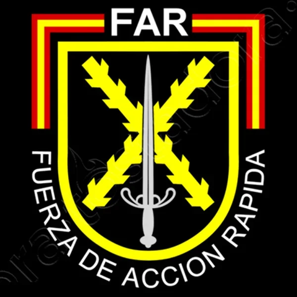 Фото Camiseta Fuerza De Accion Rapida Español. 100% Algodón, De Alta Calidad, De Gran Tamaño, Casual №3