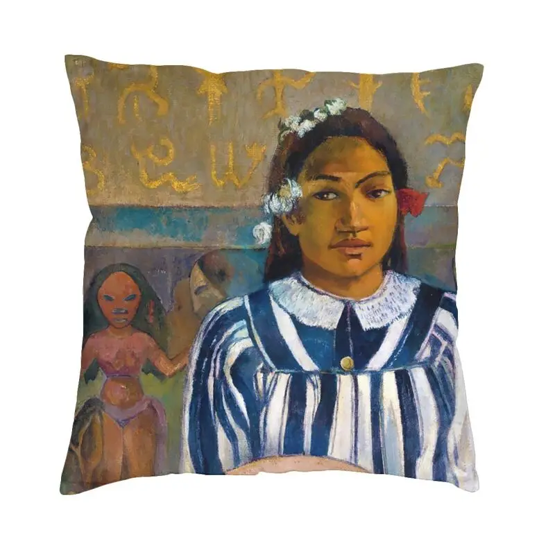 

Модная наволочка для подушки Paul Gauguin 40x40 бархатная наволочка для подушки для дивана автомобиля квадратная наволочка украшение