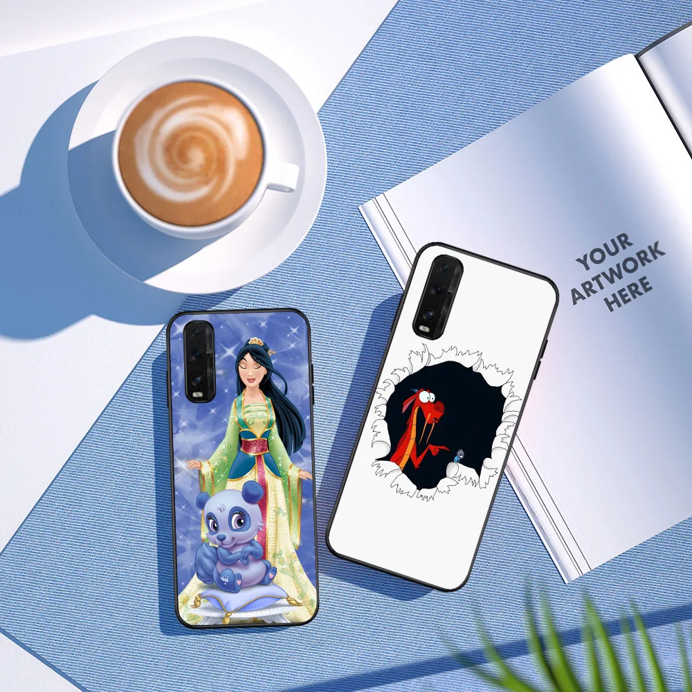 Мягкий чехол ID-62 принцесса Мулан для Huawei Mate Nova 20 P20 P30 P40 2i 2 3 3i 4E 5T 7 SE Lite Pro