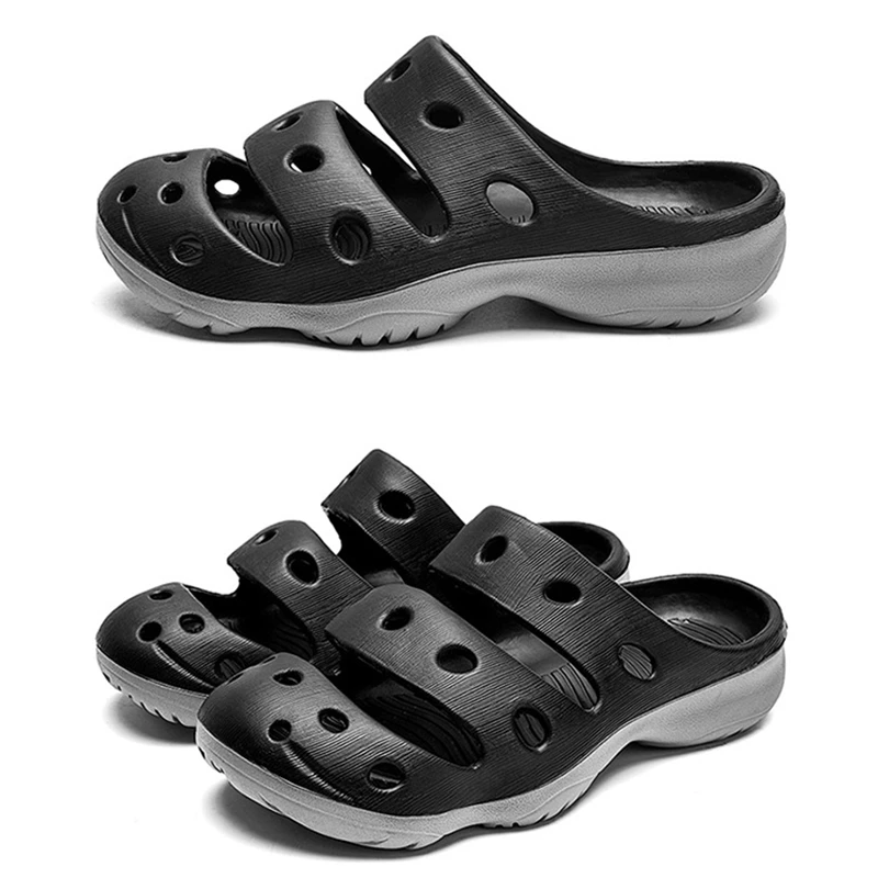 Сандалии без шнуровки для мужчин и женщин Модные дышащие пляжные прогулочные