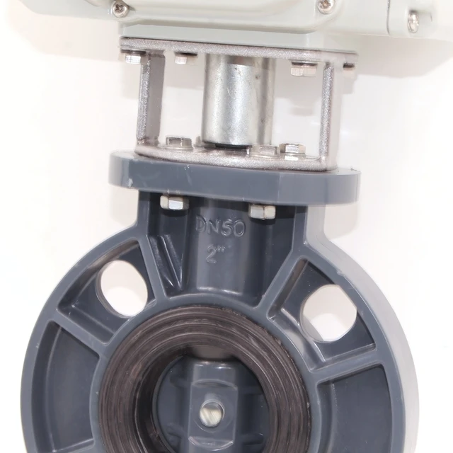 

10 inch electric motorized actuator control butterfly valve