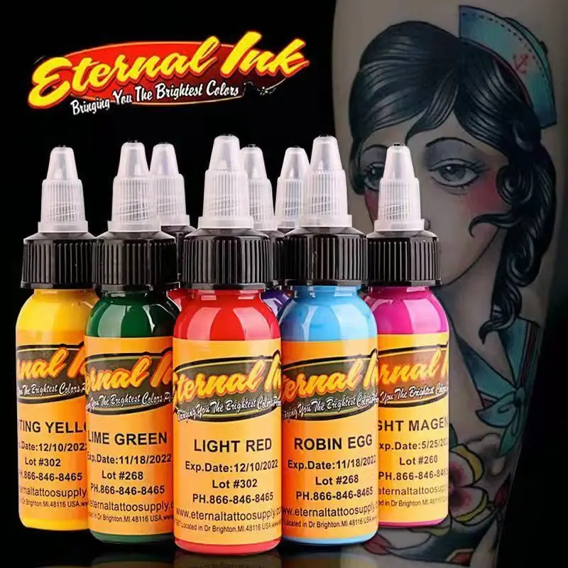 Tattoo Ink Set  Microblading Supplies tinta de labios Emulsions Permanent Makeup Pigment  Perma Blend  Pgment t Tatouage