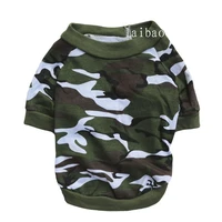 dog clothes camouflage for the huge dog pet shirt off hair spring summer autumn fashion small dfog clothing