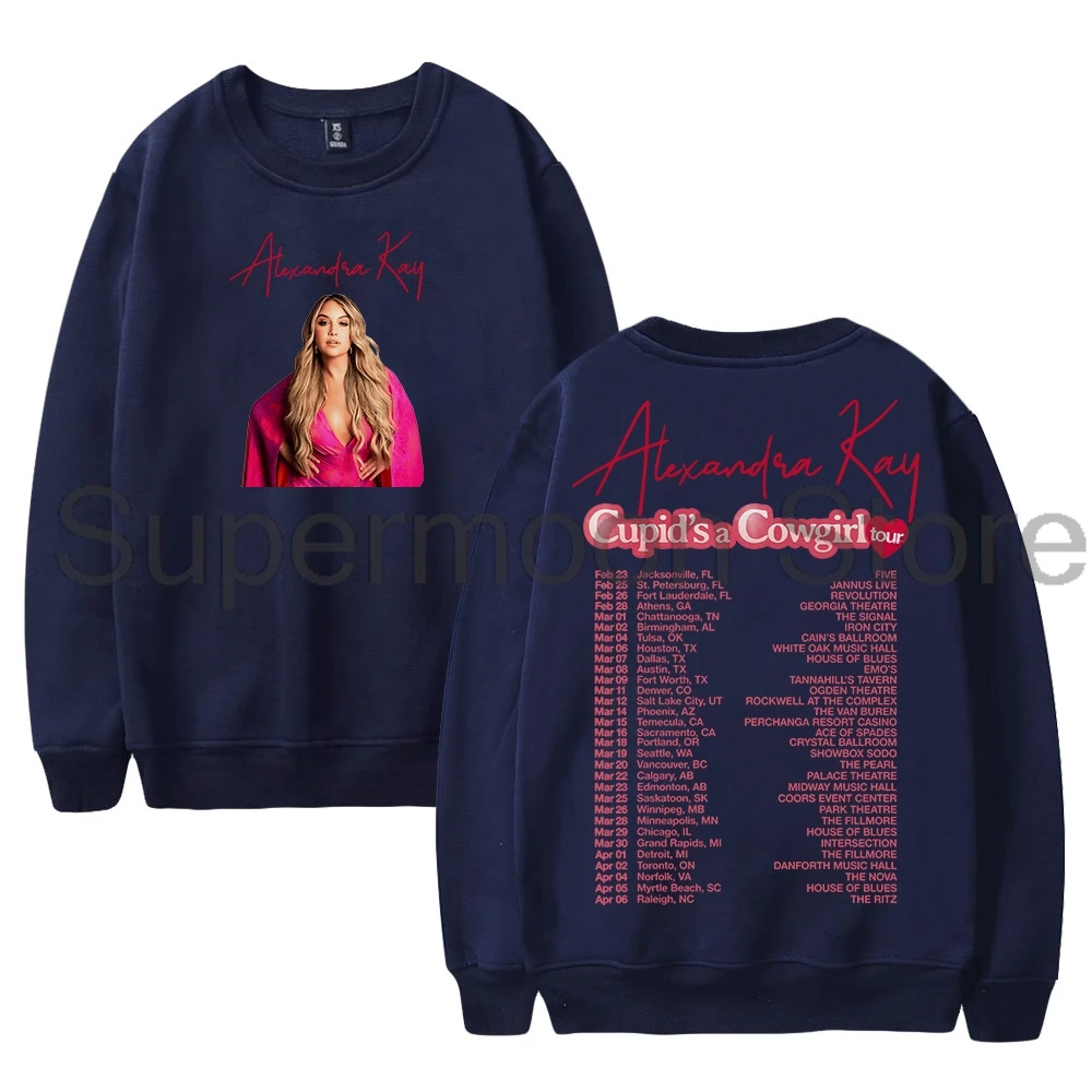 Alexandra Kay Merch 2025 Cupid's a Cowgirl Tour толстовка