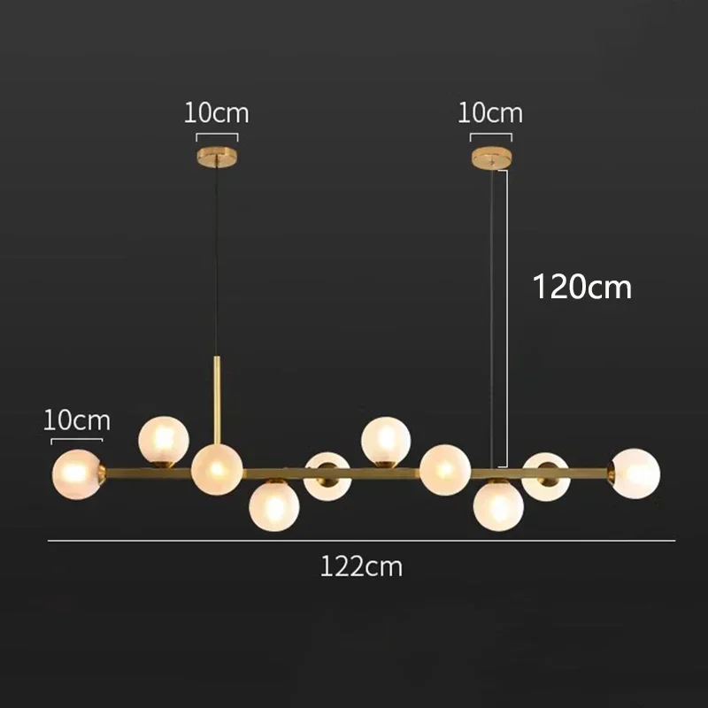 Подвесные светильники SANDYHA  из стекла и железа