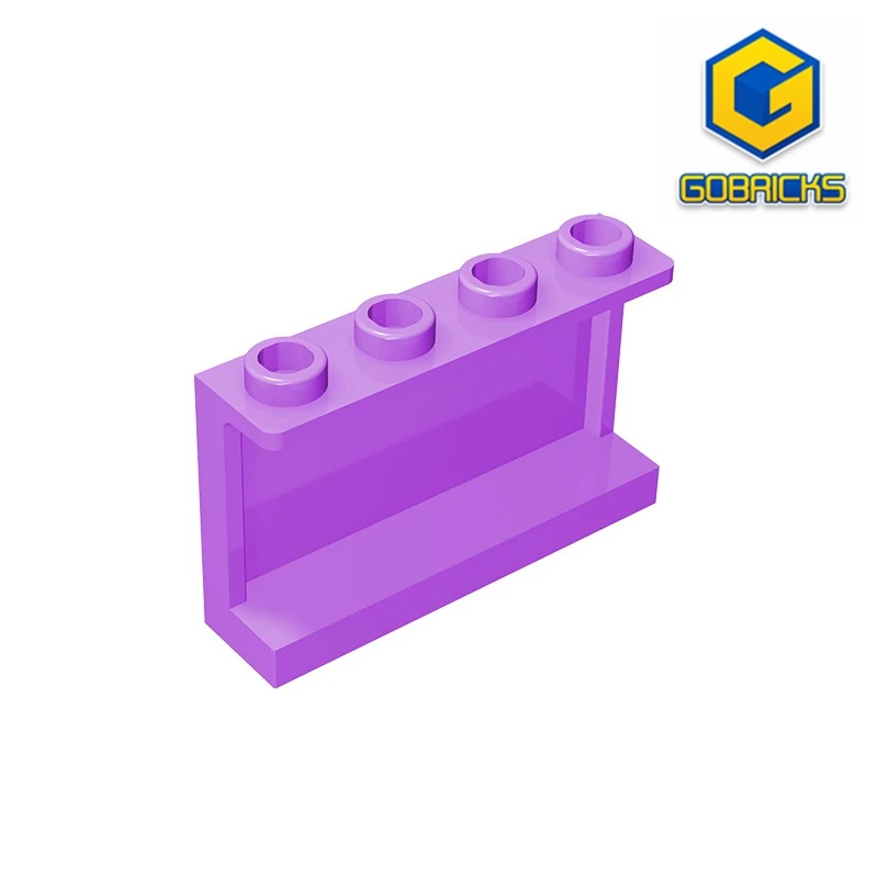 Панель gobrick GDS-787 1x4x2 с боковыми опорными элементами-полые шпильки-1x4x2 настенная