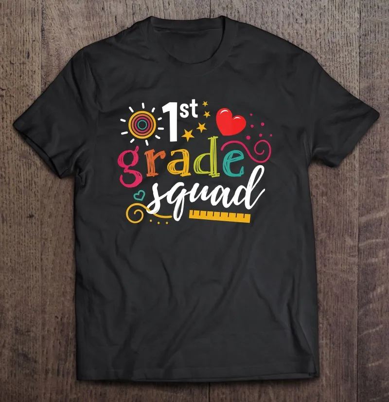 

Футболка для мужчин и женщин, отряд 1 класса, студент, учитель, возвращение в школу, гранж топы, Мужская одежда, мужские рубашки