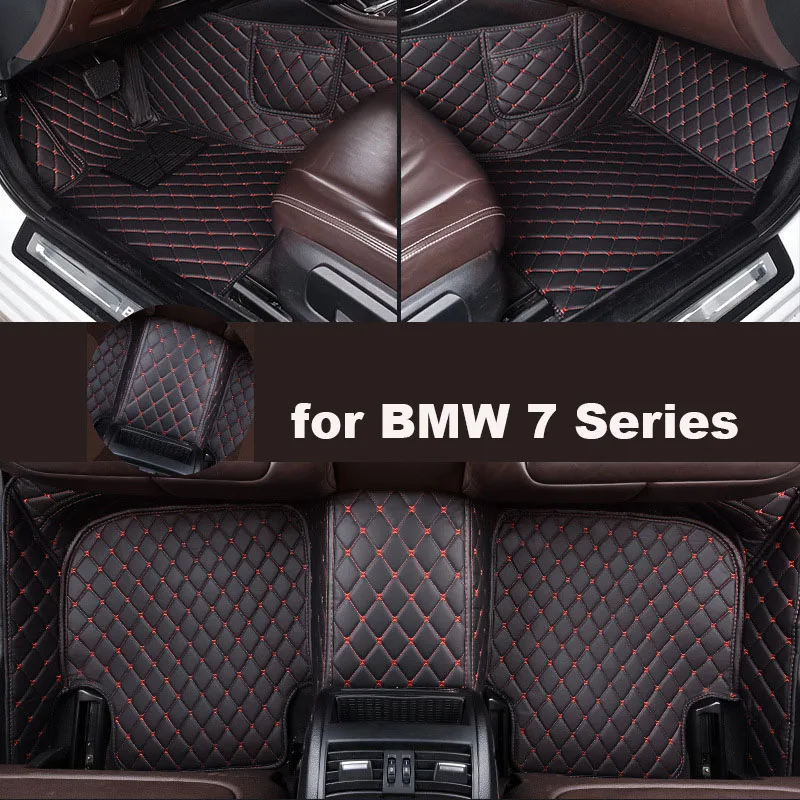 

Autohome Car Floor Mats For BMW 7 Series 2016-2018 Year Upgraded Version Foot Coche Accessories Carpets