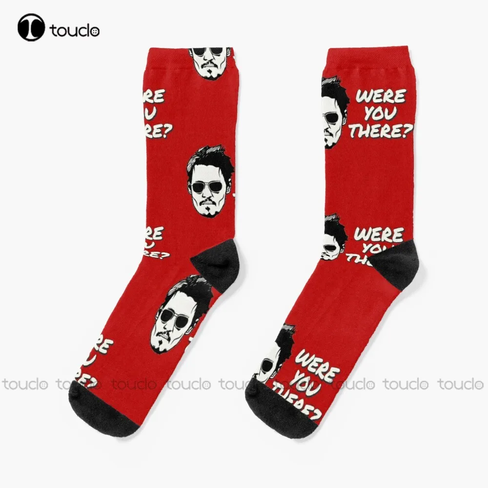 

Were You There Johnny Johnny Depp Socks Anime Socks Unisex Adult Teen Youth Socks Design Happy Cute Socks Creative Funny Socks