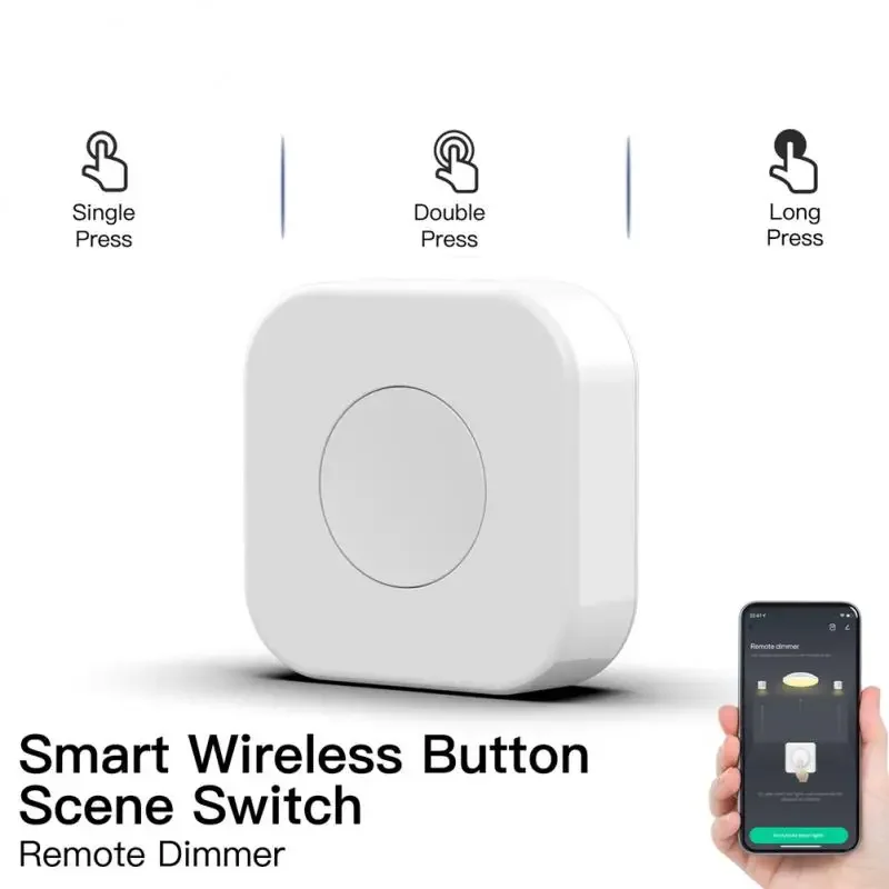 Zigbee3.0 Tuya Smart Scene Switch Мини-беспроводной мульти-сценарный кнопочный переключатель