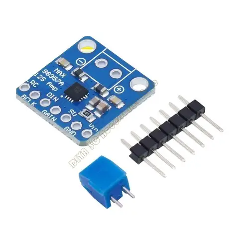 MAX98357A 3W Модуль слухового усилителя Высокоэффективность моно -моно -моно -моно -усилитель от 8 кГц до 96 кГц для ораторов