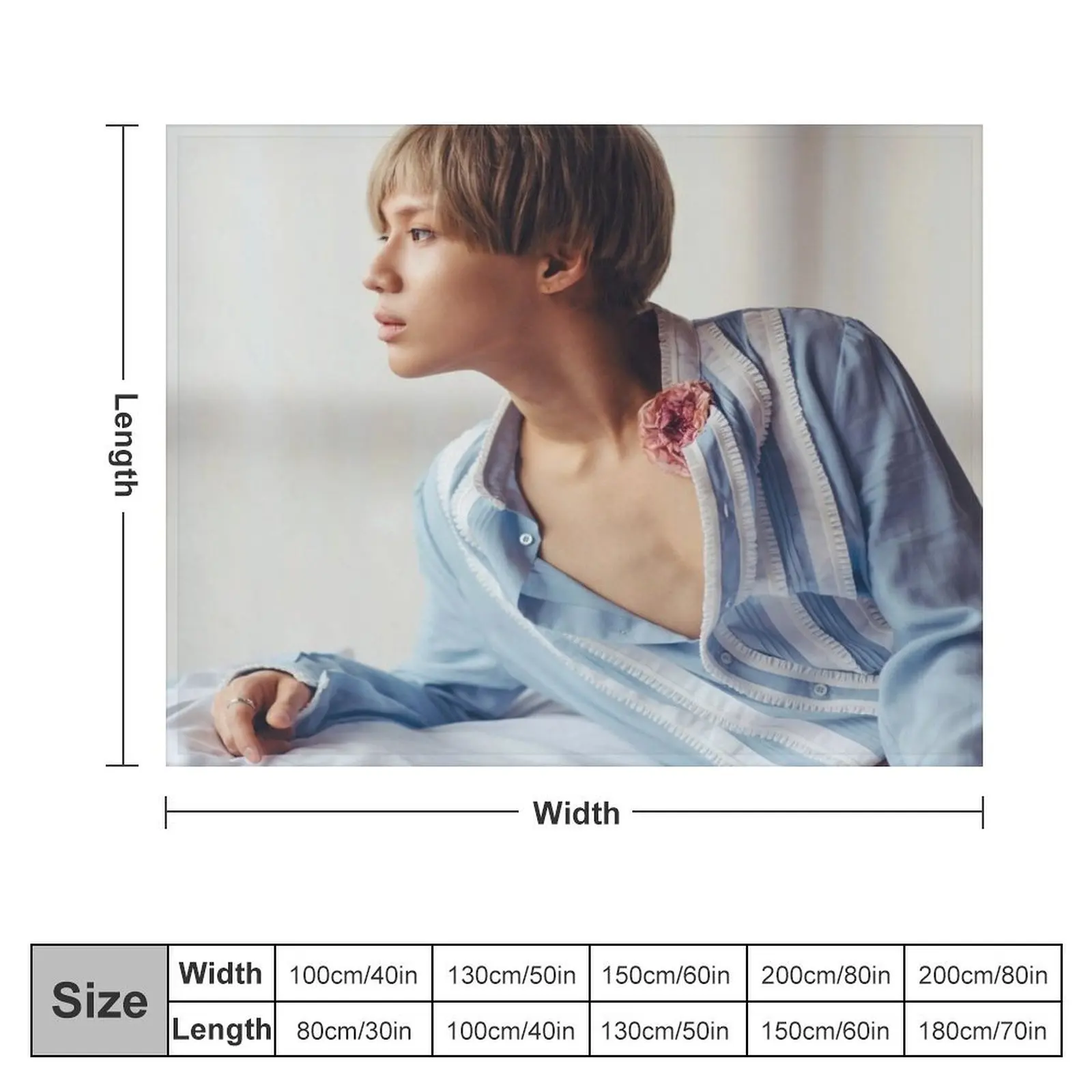 Одеяло SHINee TAEMIN с надписью PRESS YOUR NUMBER забавный подарок мягкие кровати одеяла