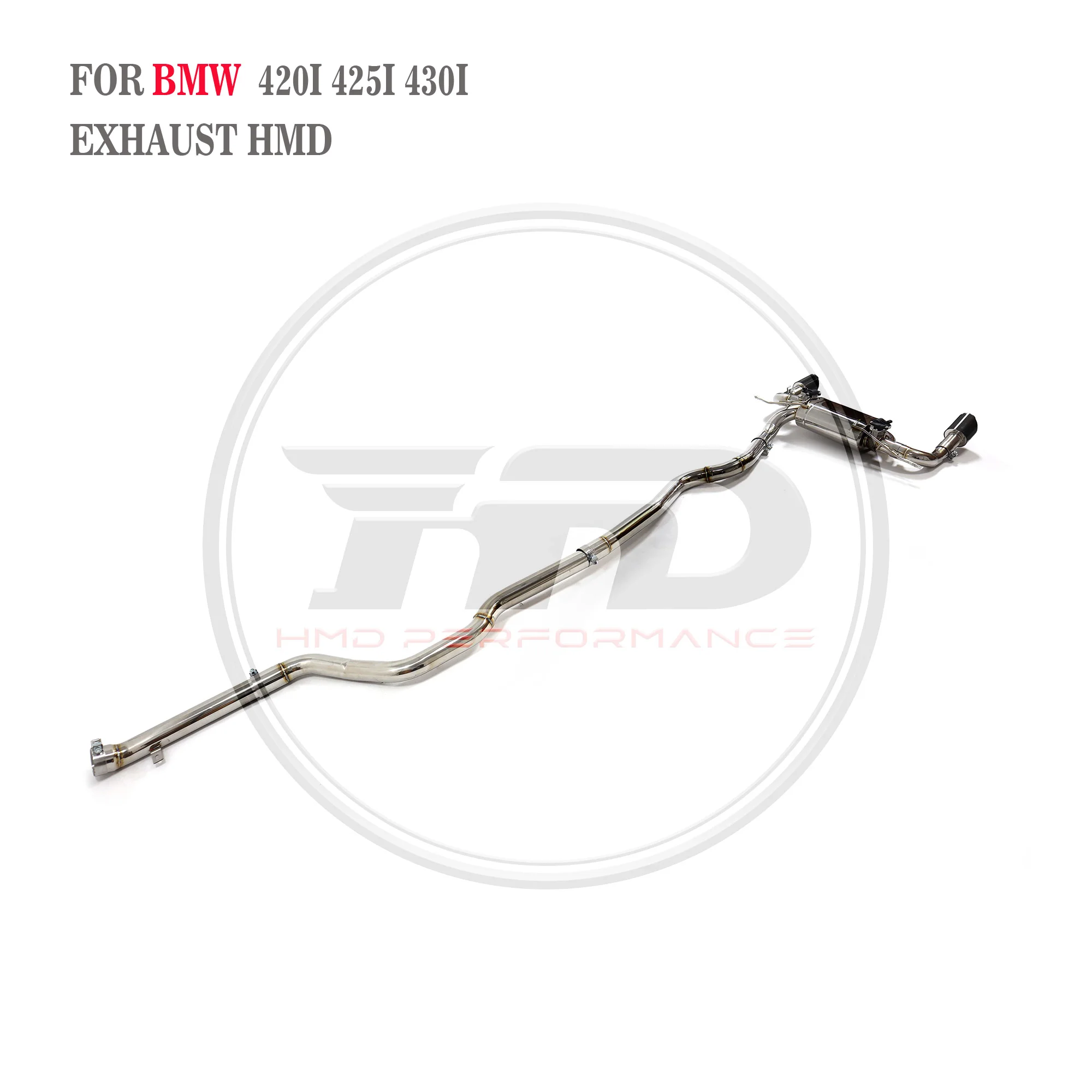 HMD клапан выхлопной системы из нержавеющей стали Catback для BMW 420i 425i 428i 430i детали