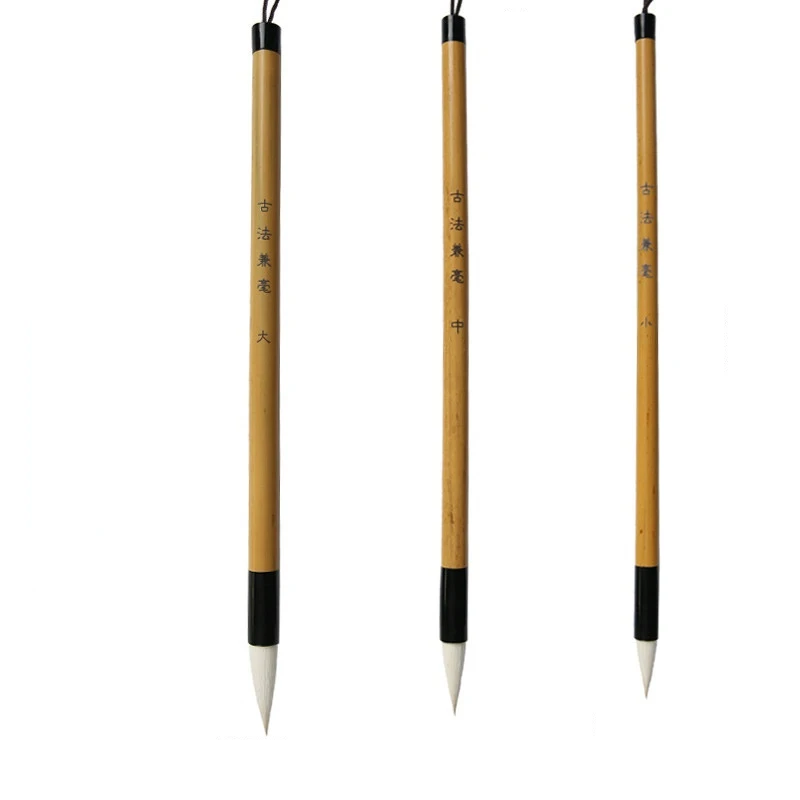 Chinese Calligraphy Painting Brush Set Regular Official Script Writing Calligraphy Brushes Landscape Freehand Painting Brush Pen