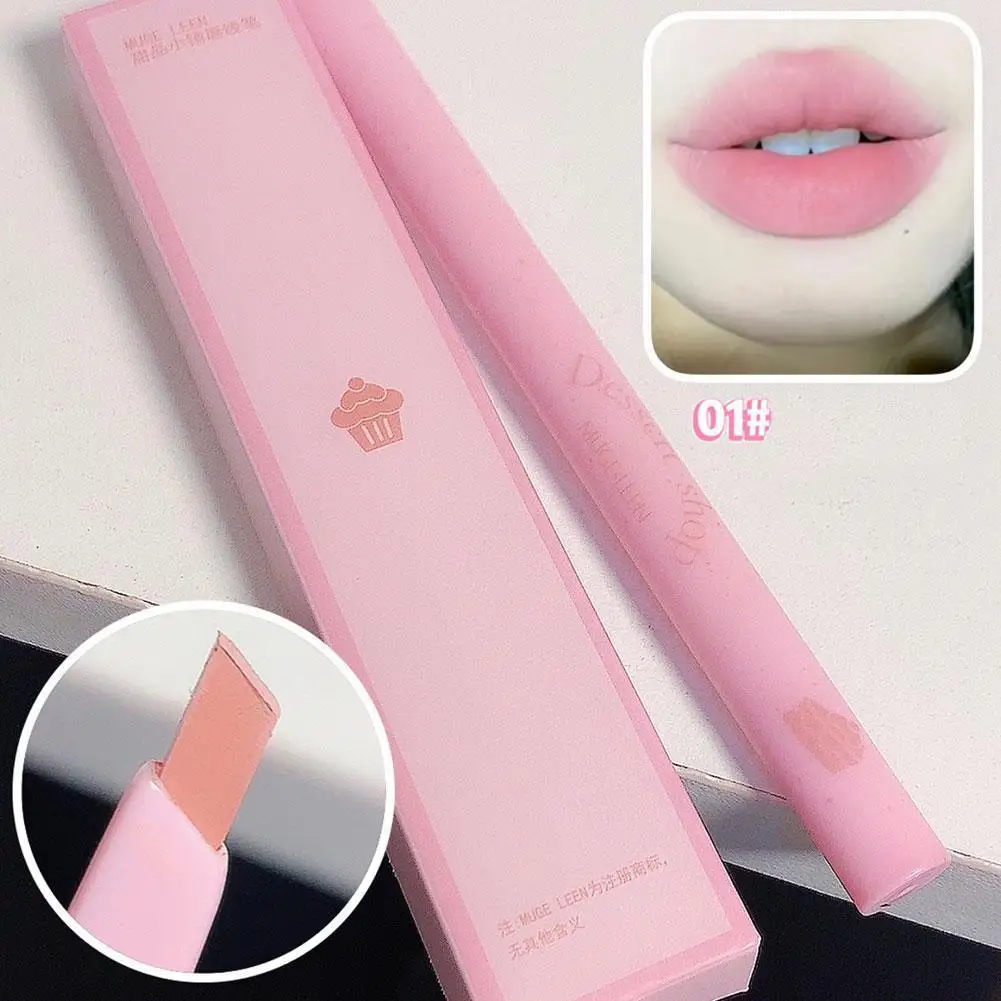 

Dessert Lip Liner Automatic Rotating Waterproof Lasting Non-decolorizing Outline Lip Lipstick Pen Diamond For Lips H4R0