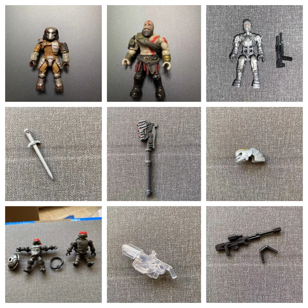 Mini Bulk Building Blocks Minifigures And Accessories Model 
