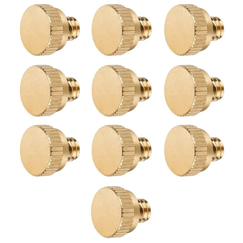 

10PCS Brass Misting Nozzle Plug For Outdoor Cooling System