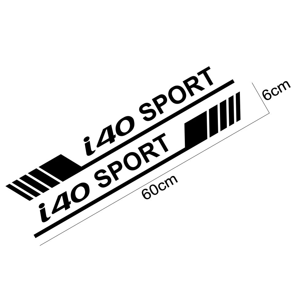 Автомобильная боковая наклейка для Hyundai I20 I10 Sonata I40 Genesis Santafe Solaris I30 IX20 GDI Azera полосы