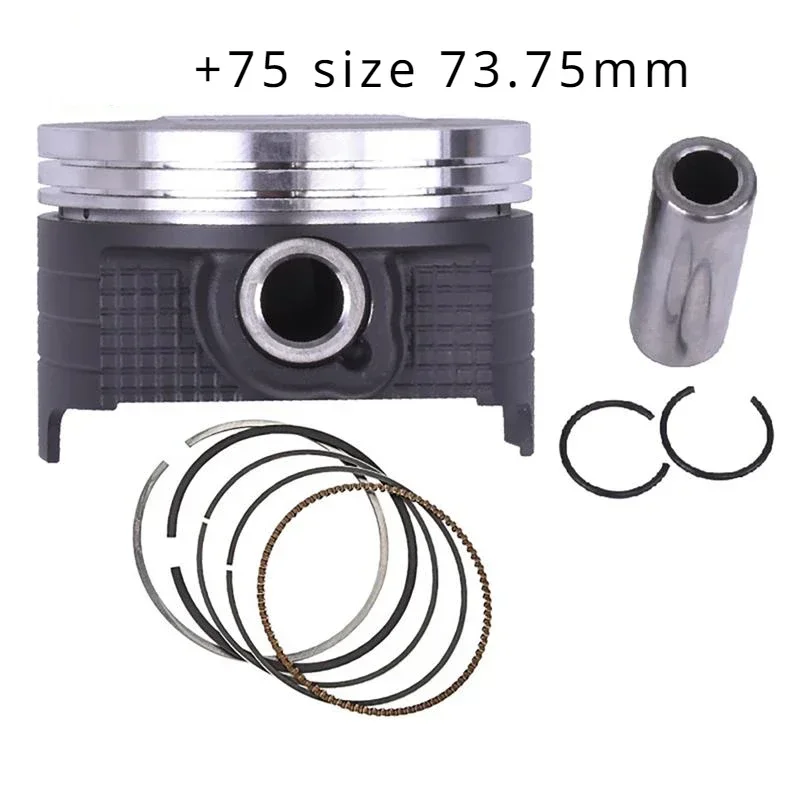 

73 мм 73,25 мм 73,50 мм 73,75 мм 74 мм STD +25 +50 +75 +100 Поршневое кольцо двигателя цилиндра мотоцикла для SUZUKI DRZ250K1 DRZ250K2 DRZ250