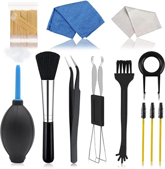 

12 Pieces Set Keyboard Cleaning Brush Dust Tools Accessory Professional