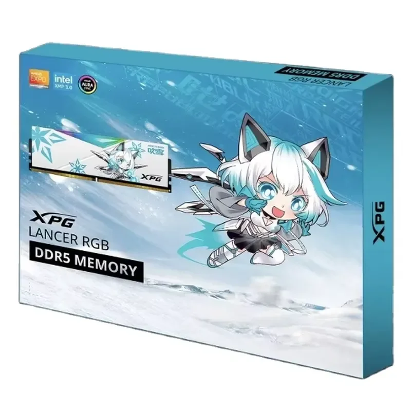 Фото 【CHIMU HOME】 Комплект оперативной памяти DDR5 6000 МГц CL26 16 ГБx2 с RGB LED подсветкой для настольных ПК №2