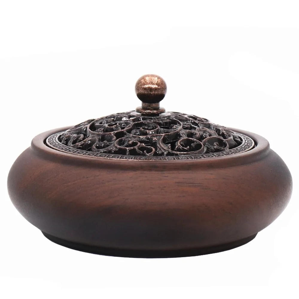 

Creative Classic Incense Burner Holder Wooden Modern Design Small Incense Burner Fragrance Bruleur Encens Desktop Ornaments