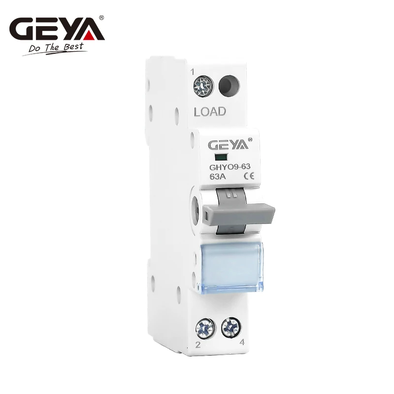 GEYA GYHO9 Ручной резервный переключатель НОВЫЙ дизайн с индикатором 63A MTS Dual Power