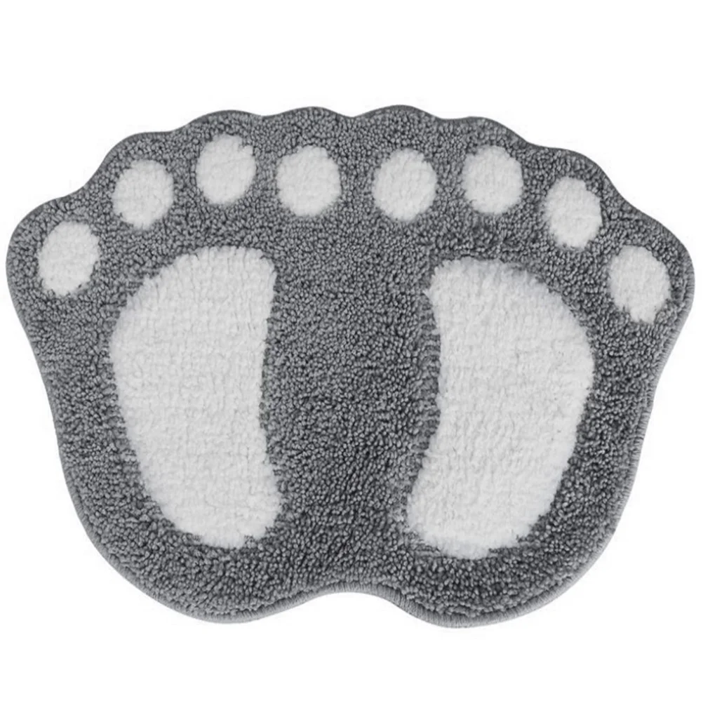 

Mat Door Rug Bath Bathroom Floor Entrance Indoor Front Bedroom Area Kids Non Washable Footprint Absorbent Water Decorative Rugs