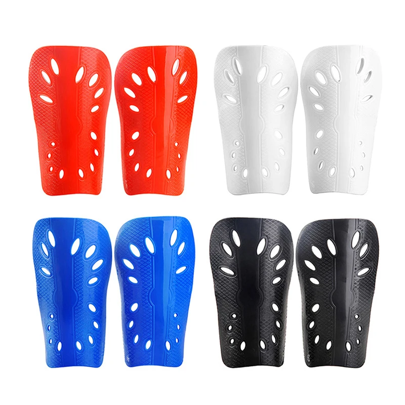 

1 Pair Football Shin Pads Plastic Soccer Guards Leg Protector For Kids Adult Protective Gear Breathable Shin Guard