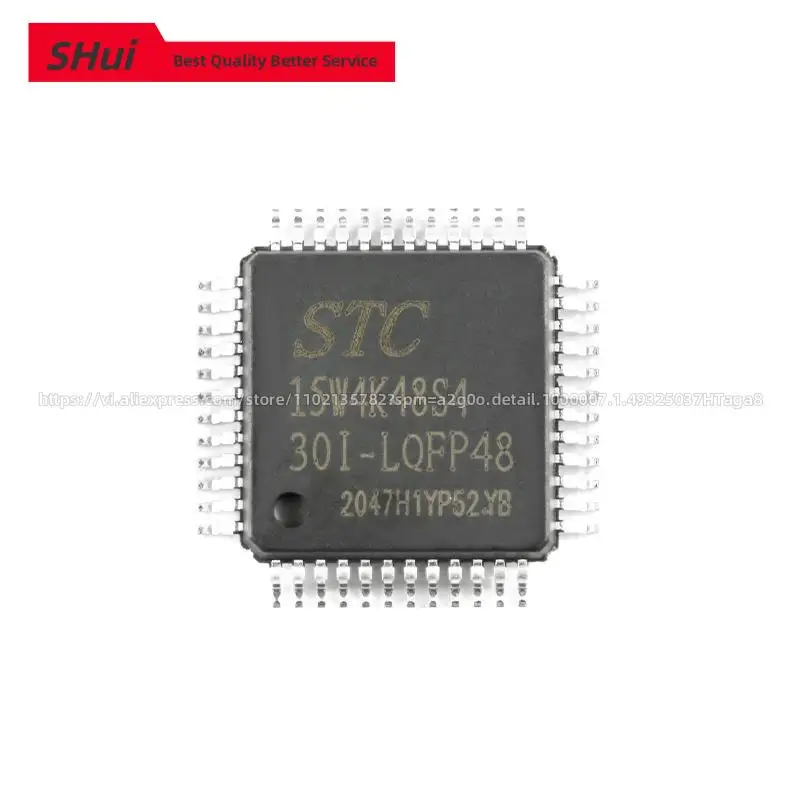 

5PCS-10PCS New Original STC STC15W4K48S4 STC15W4K48S4-30I-LQFP48 8051 Single Chip IC Microcontroller Micro Controller MCU