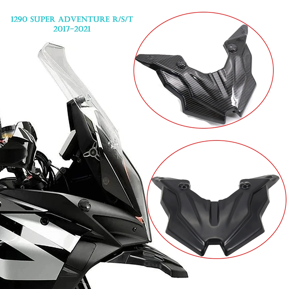 

Motorcycle Front Beak Frame Nose Fairing Cowl Fender Carbon Fiber FOR 1290 Super Adventure Adv R/S/T 2021 2020 2019 2018 2017