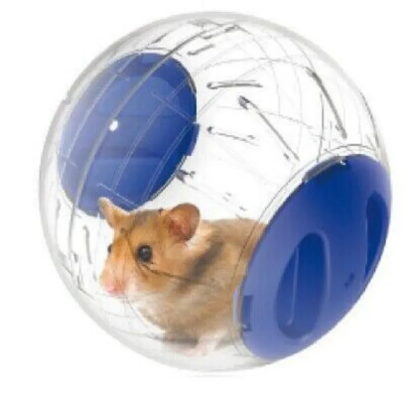 

Breathable Clear Ball Without Bracket Hamster Pets Product 3Colors Plastic Fit For Small Pets Pink blue Orange 12cm