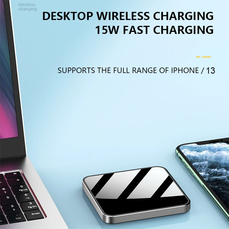 15w qi quick charging wireless fast charger usb type c qc 3 0 mobile phone station for iphone 13 12 samsung s22 galaxy s10 sikai free global shipping