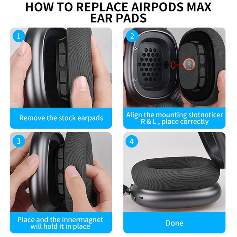 Для наушников Max Наушники с губчатым покрытием многофункциональные 1 пара